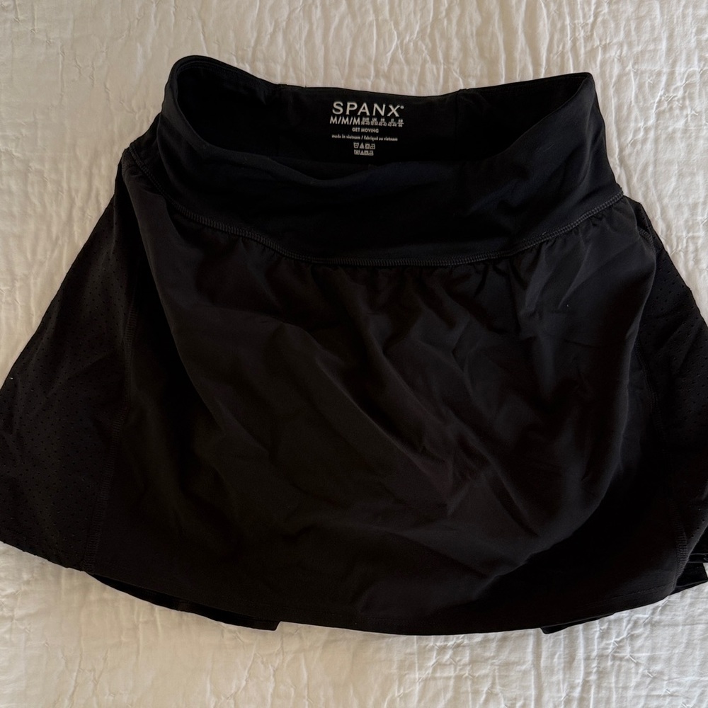 SPANX Classic Black Skort